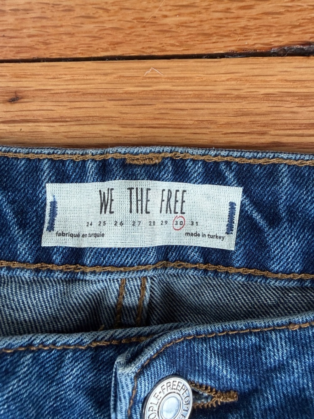We The Free Straight Leg Jeans - Picture 2 of 4